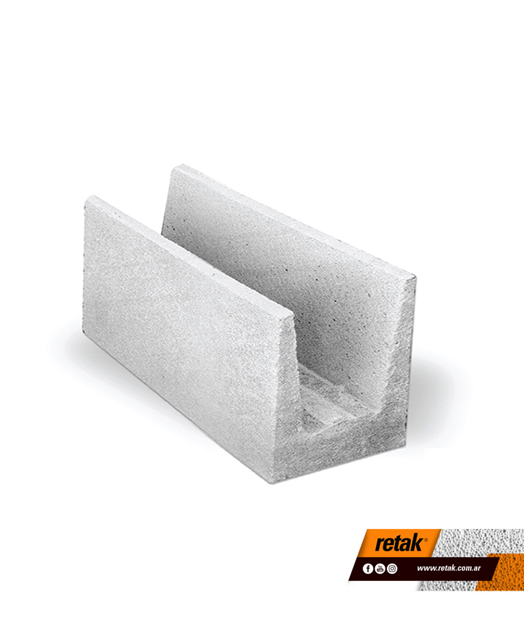 Ladrillo retak® U 50x15 cm