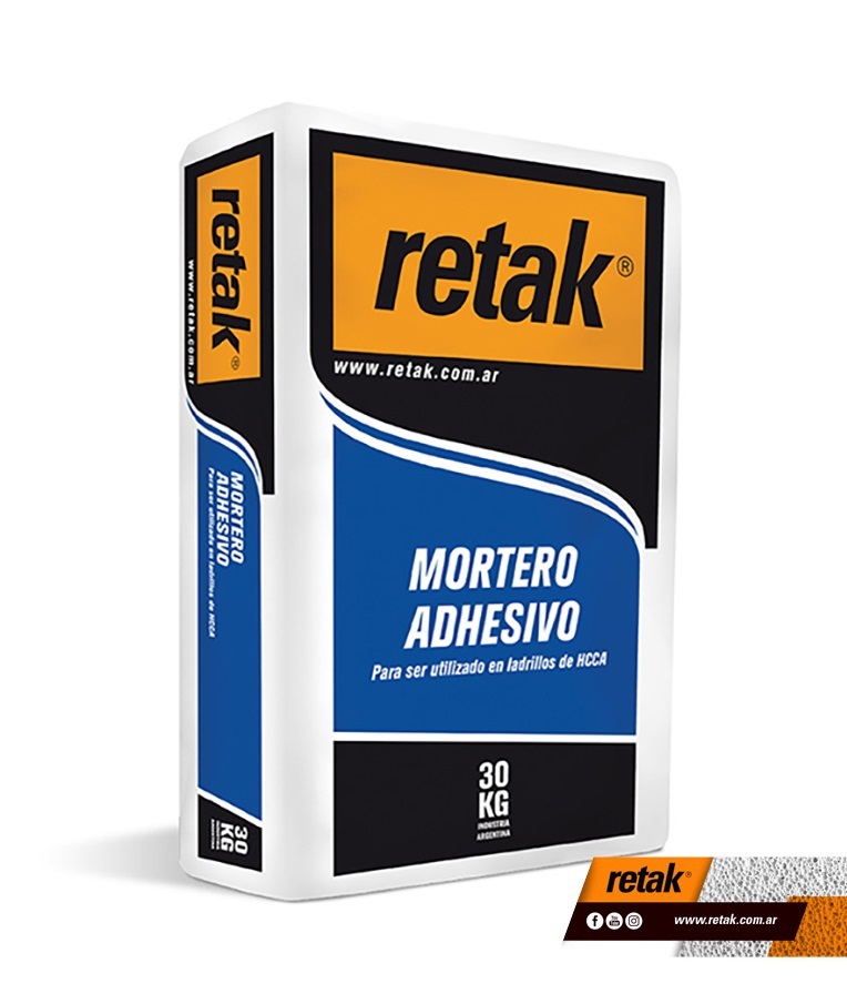 Mortero adhesivo (30kg) retak®